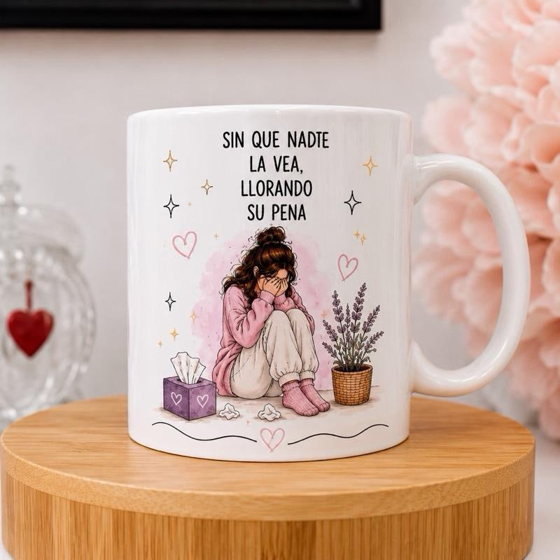 Taza De 11oz ella se disfraza