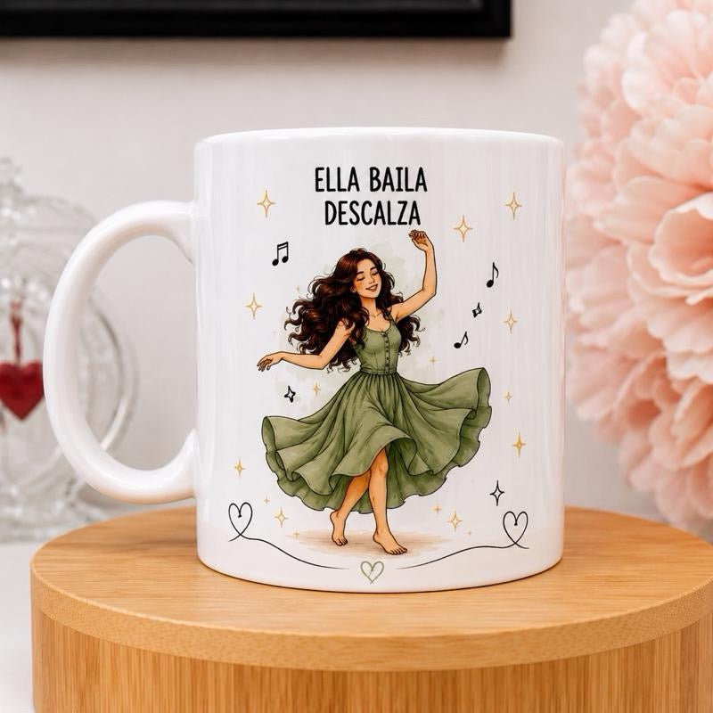 Taza De 11oz ella se disfraza